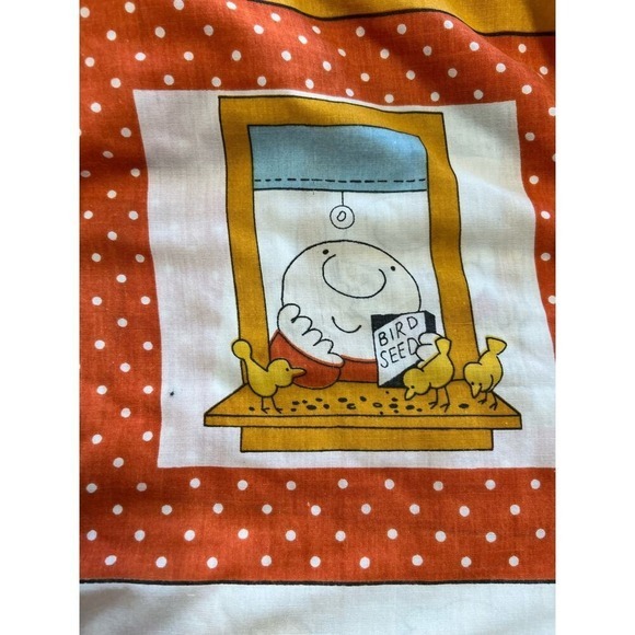Sid the Cat Vtg Ziggy Character Twin Bed Sheets Flat and Bottom No Pillow Case - Picture 7 of 9